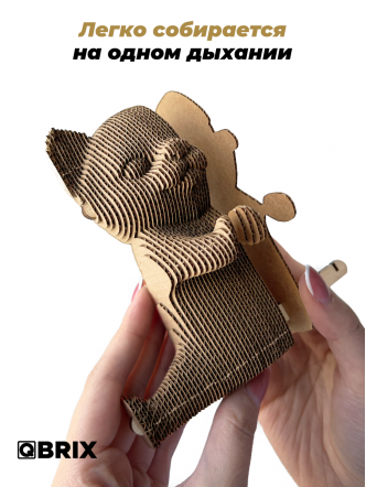 3D-конструктор Кунг-фу котик