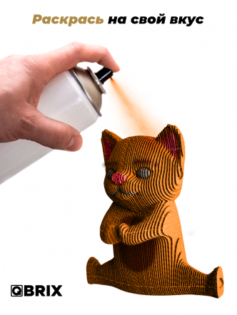 3D-конструктор Кунг-фу котик