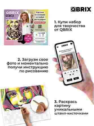 Картина по номерам Pop-art 40×50 см