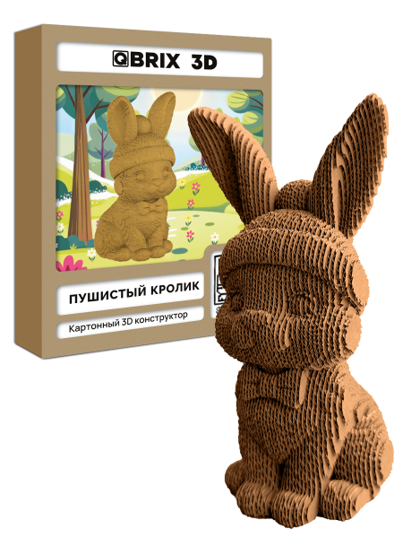 3D-конструктор Пушистый кролик