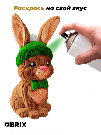 3D-конструктор Пушистый кролик