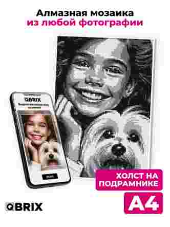 Алмазная фото-мозаика Original А4 на подрамнике