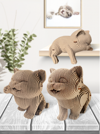 3D-конструктор Еще три котика