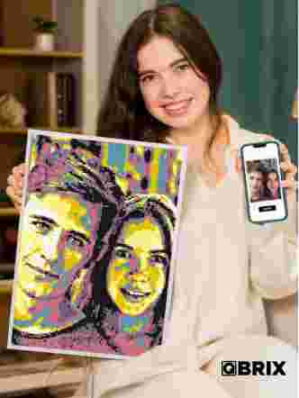 Картина по номерам Pop-art 30×40 см