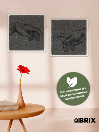 Картина нитями 2 основы