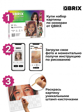 Картина по номерам ПОЛНОЦВЕТ 30×40 см