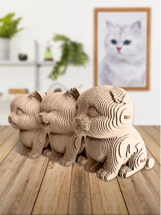 3D-конструктор Три котика