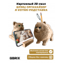 3D-конструктор Шпиц органайзер и котик-подставка