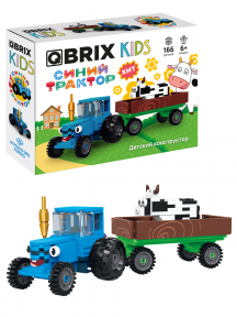 Конструктор KIDS Синий трактор