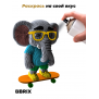 3D-конструктор Слон на скейтборде
