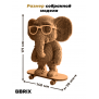 3D-конструктор Слон на скейтборде