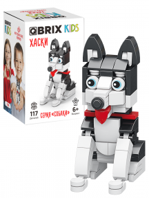 Конструктор KIDS серия "Собаки" Хаски