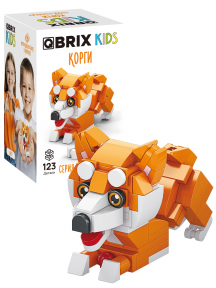 Конструктор KIDS серия "Собаки" Корги