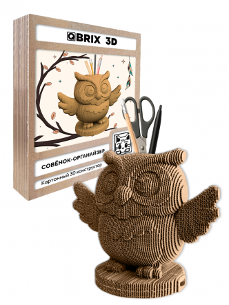 3D-конструктор Совёнок-органайзер