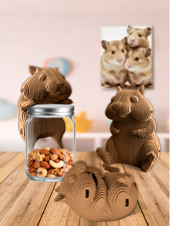 3D-конструктор Три хомяка