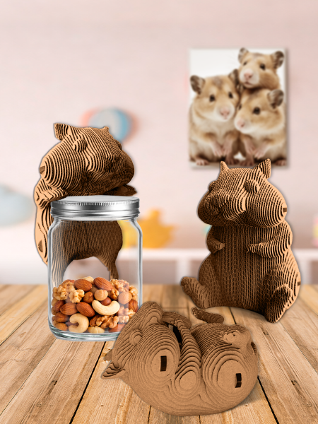 3D-конструктор Три хомяка