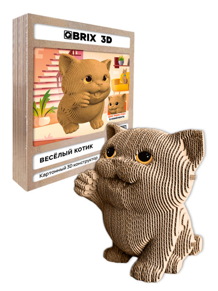 3D-конструктор Весёлый котик