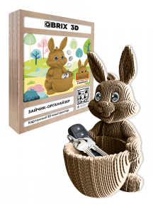 3D-конструктор Зайчик-органайзер