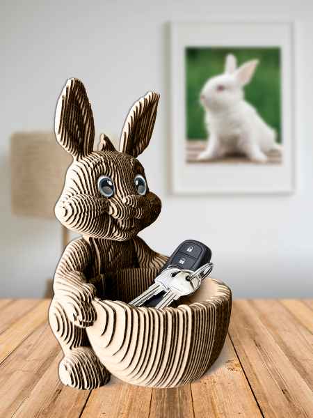 3D-конструктор Зайчик-органайзер