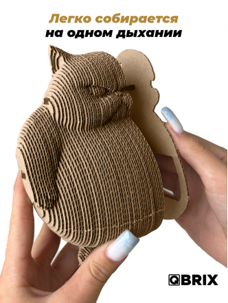 3D-конструктор Злой кот-копилка