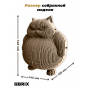 3D-конструктор Злой кот-копилка