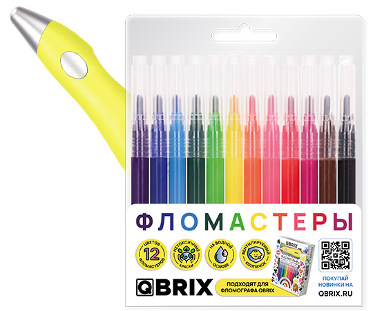 Фломограф и фломастеры